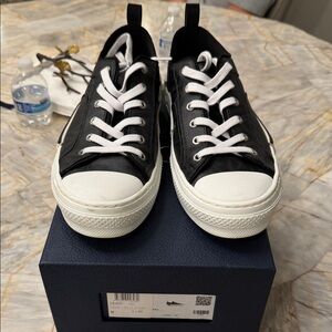 Dior Black and White Men's Sneakers